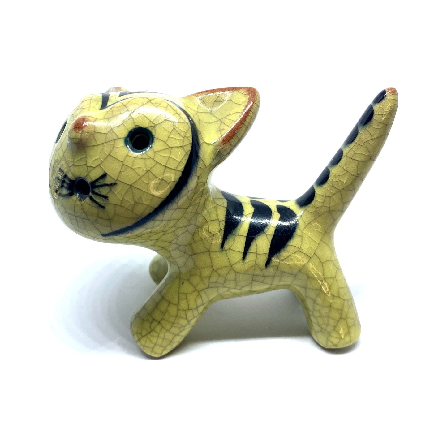 ミッドセンチュリー・マジョリカ焼きのねこ