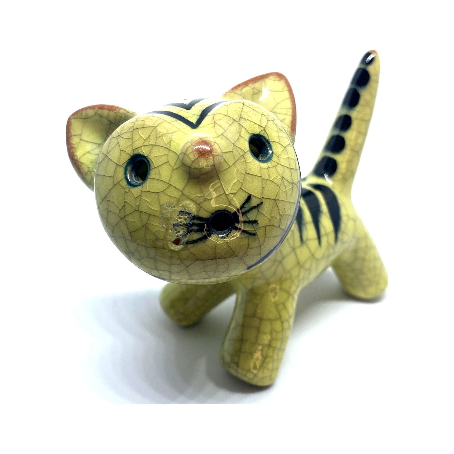 ミッドセンチュリー・マジョリカ焼きのねこ